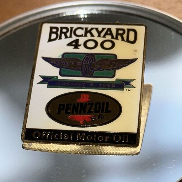 Vtg collectible Brickyard 400 Indianapolis Speedway August 5, 1995 enamel pin - Picture 2 of 4